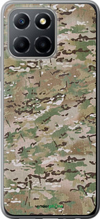 Силиконовый чехол Камуфляж v5 для Huawei Honor X8 5G - 1201u-4149 изображение 