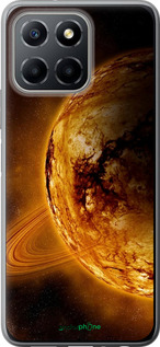 Силиконовый чехол Жёлтый Сатурн для Huawei honor X6 - 170u-3341 изображение 