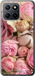 Силиконовый чехол Розы v2 для Huawei honor X6 - 2320u-3341 изображение 