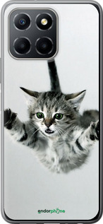 Силиконовый чехол Летящий котёнок для Huawei honor X6 - 2322u-3341 изображение 