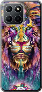 Силиконовый чехол Люминесцентный лев для Huawei honor X6 - 4037u-3341 изображение 