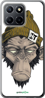 Силиконовый чехол Обезьяна в шапке для Huawei honor X6 - 4183u-3341 изображение 