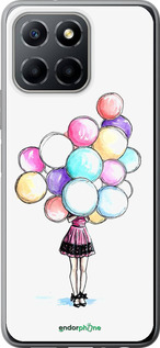 Силиконовый чехол Шарики для Huawei honor X6 - 4387u-3341 изображение 