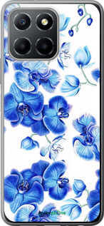 Силиконовый чехол Голубые орхидеи для Huawei honor X6 - 4406u-3341 изображение 