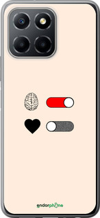 Силиконовый чехол Любовь и ум для Huawei honor X6 - 4553u-3341 изображение 