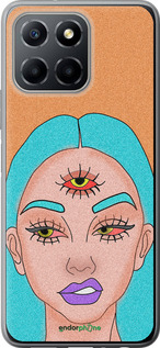 Силіконовий чехол Дівчина малюнок для Huawei Honor X8 5G - 4576u-4149 изображение 