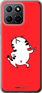 Силиконовый чехол Котик для Huawei Honor X8 5G - 4577u-4149 изображение 