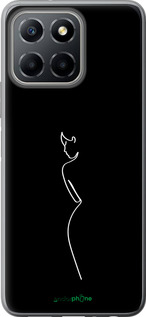 Силиконовый чехол Силуэт1 для Huawei honor X6 - 4590u-3341 изображение 