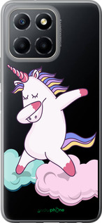 Силиконовый чехол Единорог для Huawei Honor X8 5G - 4702u-4149 изображение 