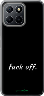 Силиконовый чехол Fuck off для Huawei honor X6 - 4731u-3341 изображение 