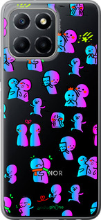 Силиконовый чехол Эмоции для Huawei honor X6 - 4736u-3341 изображение 