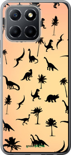Силиконовый чехол Динозаврики 1 для Huawei honor X6 - 4772u-3341 изображение 