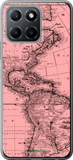 Силиконовый чехол Карта для Huawei honor X6 - 4794u-3341 изображение 