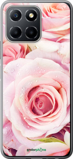 Силиконовый чехол Розы для Huawei honor X6 - 525u-3341 изображение 