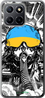 Силиконовый чехол Призрак Киева v3 для Huawei honor X6 - 5307u-3341 изображение 