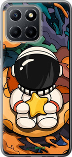 Силиконовый чехол Астронавт и звезда для Huawei honor X6 - 5326u-3341 изображение 