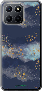 Силиконовый чехол Ночь золотые звезды для Huawei honor X6 - 5421u-3341 изображение 