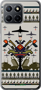 Силиконовый чехол Вышиванка UA для Huawei honor X6 - 5446u-3341 изображение 