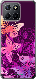 Силиконовый чехол Бабочки v2 для Huawei honor X6 - 5475u-3341 изображение 