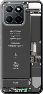 Силиконовый чехол Детали смартфона для Huawei honor X6 - 5487u-3341 изображение 