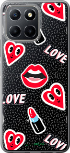 Силиконовый чехол Стикеры v3 для Huawei honor X6 - 5502u-3341 изображение 