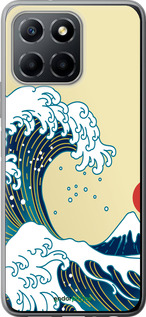 Силиконовый чехол Японские волны для Huawei honor X6 - 5533u-3341 изображение 
