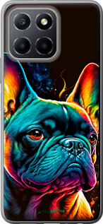 Силиконовый чехол Яркий бульдог для Huawei honor X6 - 5547u-3341 изображение 