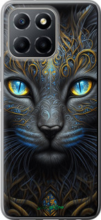 Силиконовый чехол Кошка для Huawei Honor X8 5G - 5548u-4149 изображение 
