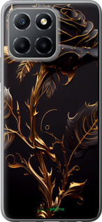 Силіконовий чехол Троянда 3 для Huawei Honor X8 5G - 5552u-4149 изображение 