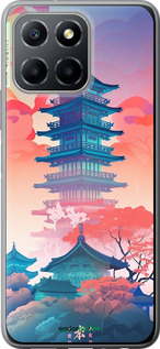 Силиконовый чехол Япония монастырь для Huawei honor X6 - 5590u-3341 изображение 