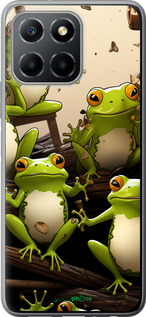 Силиконовый чехол Жабки для Huawei honor X6 - 5656u-3341 изображение 