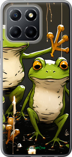 Силиконовый чехол Жабки 2 для Huawei Honor X8 5G - 5657u-4149 изображение 