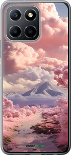 Силиконовый чехол Розовые облака для Huawei honor X6 - 5660u-3341 изображение 