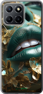 Силіконовий чехол Губи 2 для Huawei Honor X8 5G - 5667u-4149 изображение 