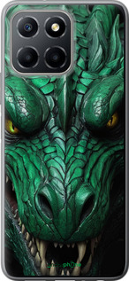 Силиконовый чехол Зелёный дракон v2 для Huawei honor X6 - 5817u-3341 изображение 