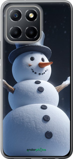 Силиконовый чехол Снеговик для Huawei honor X6 - 5826u-3341 изображение 