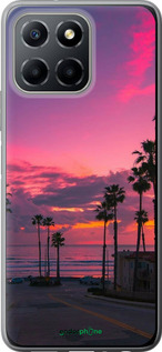 Силиконовый чехол Пальмы для Huawei honor X6 - 5873u-3341 изображение 