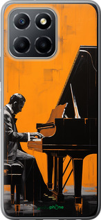 Силиконовый чехол Чехол для телефона Мужчина за Роялем для Huawei Honor X8 5G - 5938u-4149 изображение 