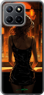 Силиконовый чехол Чехол для телефона Девушка в баре для Huawei honor X6 - 5947u-3341 изображение 