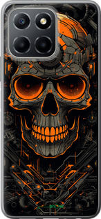 Силиконовый чехол Череп для Huawei honor X6 - 5952u-3341 изображение 