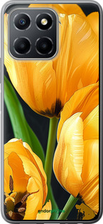 Силиконовый чехол Желтые тюльпаны для Huawei honor X6 - 5991u-3341 изображение 