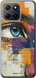 Силиконовый чехол Цветная фреска для Huawei honor X6 - 6032u-3341 изображение 