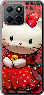 Силиконовый чехол hello kitty1 для Huawei Honor X8 5G - 6036u-4149 изображение 