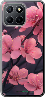 Силиконовый чехол 'Пурпурная сакура' для Huawei honor X6 изображение 6