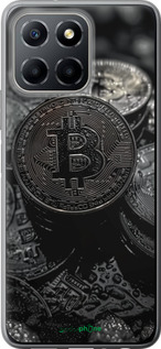 Силиконовый чехол Black Bitcoin для Huawei honor X6 - 6090u-3341 изображение 