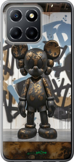 Силиконовый чехол Bronze kaws v2 для Huawei Honor X8 5G - 6098u-4149 изображение 