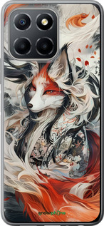Силиконовый чехол Дух кицунэ' для Huawei honor X6 - 6107u-3341 изображение 