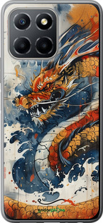 Силиконовый чехол Ярость дракона для Huawei honor X6 - 6112u-3341 изображение 