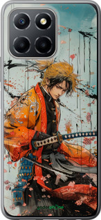 Силиконовый чехол Agatsuma Zenitsu: Убийца демонов для Huawei honor X6 - 6118u-3341 изображение 