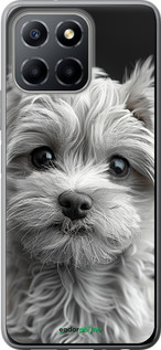 Силиконовый чехол Мальтипу на чорном фоне для Huawei honor X6 - 6156u-3341 изображение 